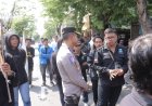 Polres Lamongan Berikan Pelayanan Humanis, Aksi Unjuk Rasa PC PMII di DPRD Kondusif